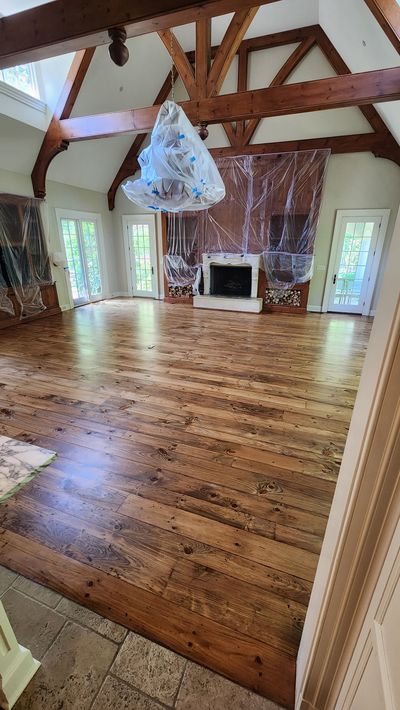 Hardwood flooring project