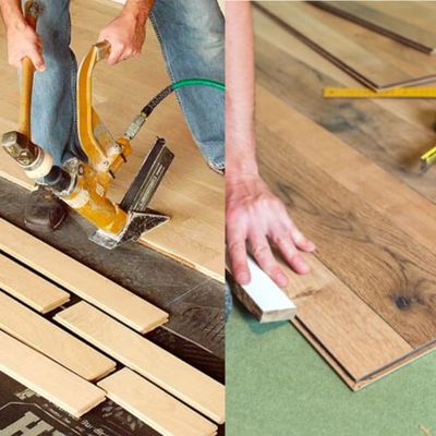 Hardwood floors vs laminate, vinyl or Luxury Vinyl Tile (LVT)