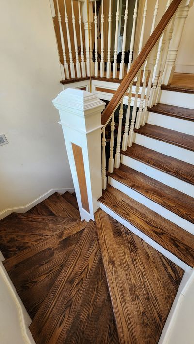 Hardwood flooring project