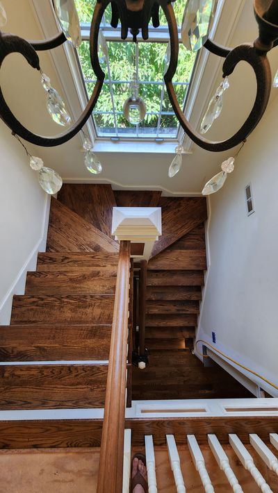 Hardwood flooring project