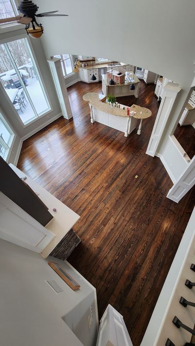 Hardwood flooring project