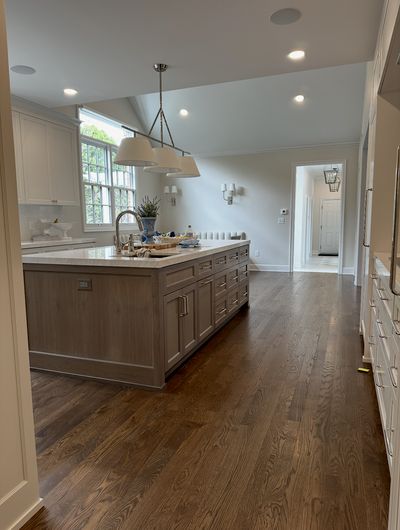 Hardwood flooring project