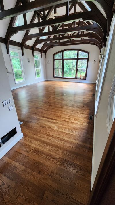 Hardwood flooring project
