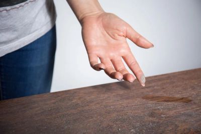 Is getting your hardwood floors refinished a dusty process?