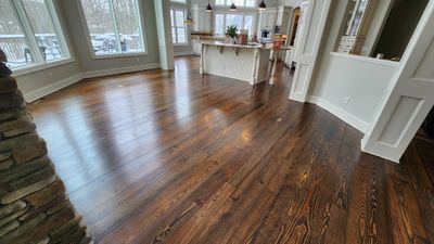 Hardwood flooring project