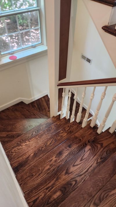Hardwood flooring project